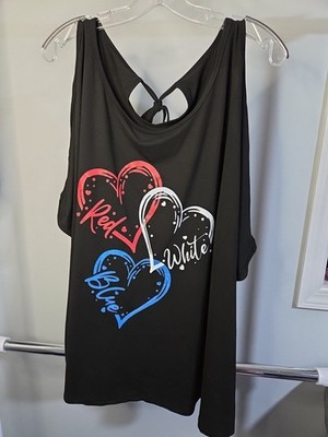 Women's Bare Shoulder Short Sleeve Top 5XL