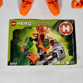 LEGO Hero Factory 2144 Nex 3.0 Complete w/ Manual &ndash; Retired