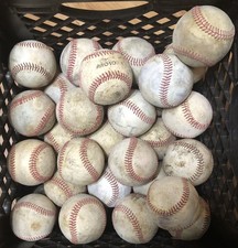  16 Defects/Damaged All Leather Baseballs,Great For Practice,Same Day Shipping