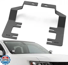 YZONA Hood Hinges Ditch Light Brackets Compatible with 2015-2022 Chevy Chevro