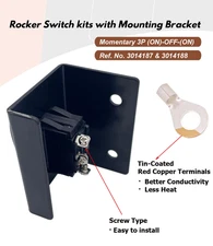 Momentary Rocker Switch 3014187 Replacement 12V Forward and Reverse Switch SP...
