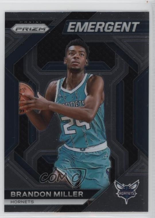 2023-24 Panini Prizm Emergent Brandon Miller #17 h8x