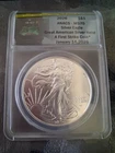 2026 Silver Eagle Great American Silver Hiest First StrikeAnacs - MS70