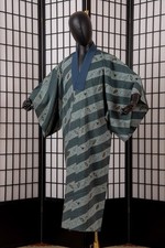 DEAR VANILLA JAPANESE JUBAN UNDERGOWN MEN'S KIMONO AUTHENTIC VINTAGE JAPAN MADE