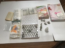 Wilton cake Decorating supplies 60 plus items