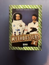 Mythbusters Complete Fourth Season 4 DVD 6-Disc Box Set Discovery Channel