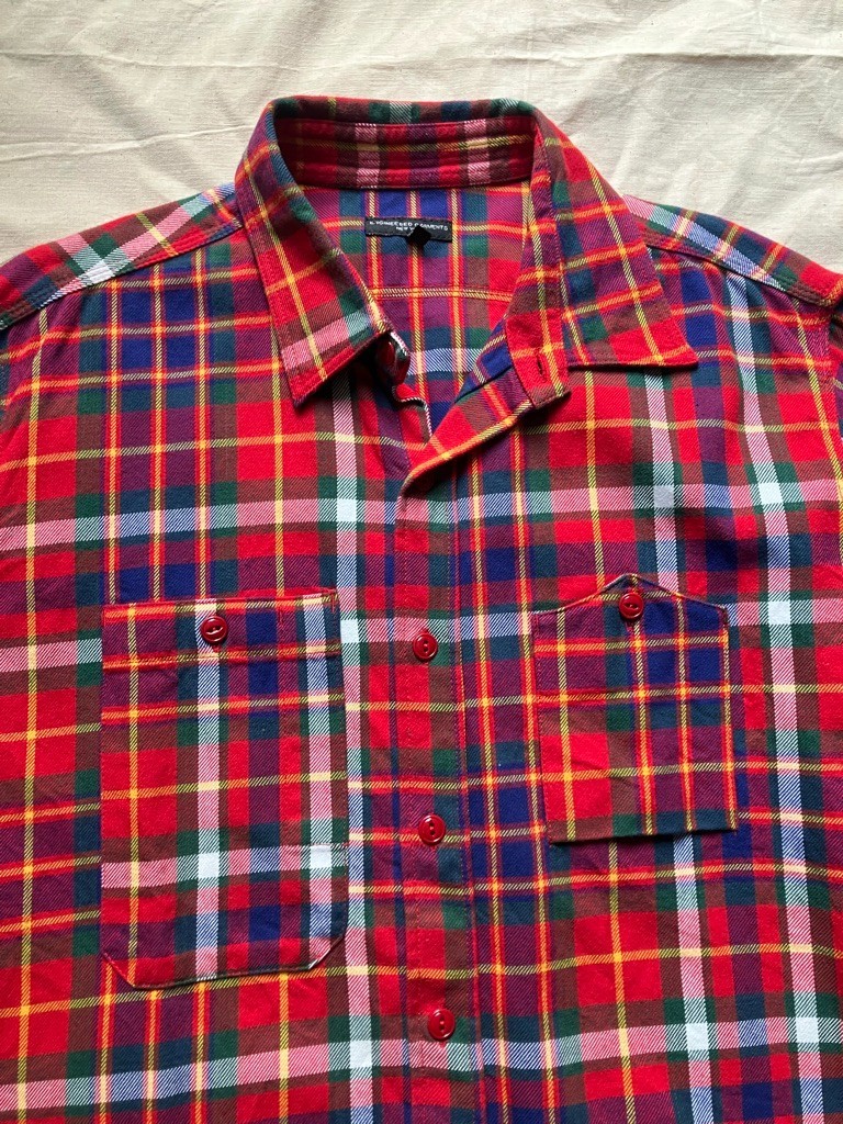 Engineered Garments Medium Oversized Colorful Hea… - image 2