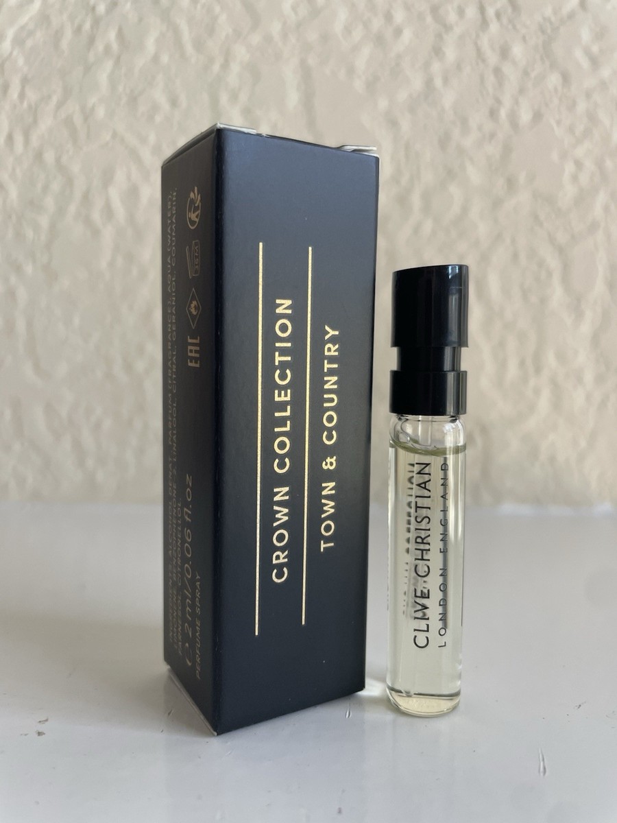 Clive Christian Town Country Crown Official Boxed Sample ml