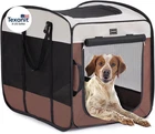 Dog Kennels and Crates for Medium Dogs, Portable Pop up Indoor Pet Cage with Stu