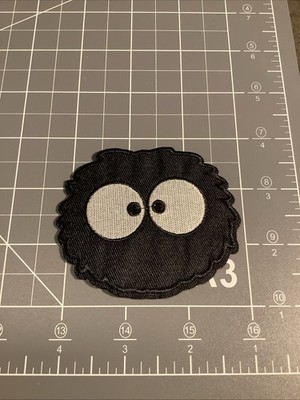All Blacky Soot Sprite Spirited Away Iron on Patch