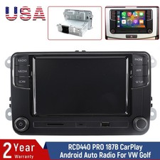Radio de coche USB trasero 6,5" CarPlay Android Auto RCD440 PRO RCD360 para VW Golf Caddy