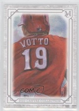 2022 Topps Museum Collection Canvas Collection Reprints Joey Votto #CCR-26 ni4