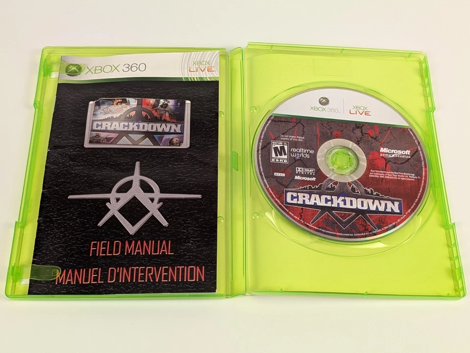 Crackdown (Microsoft Xbox 360, 2007) ➡️CIB Complete - Tested - Excellent 📀! - Image 3 of 4