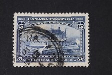 Canada Scott 99 5c 1908 Quebec Tercentenary Used