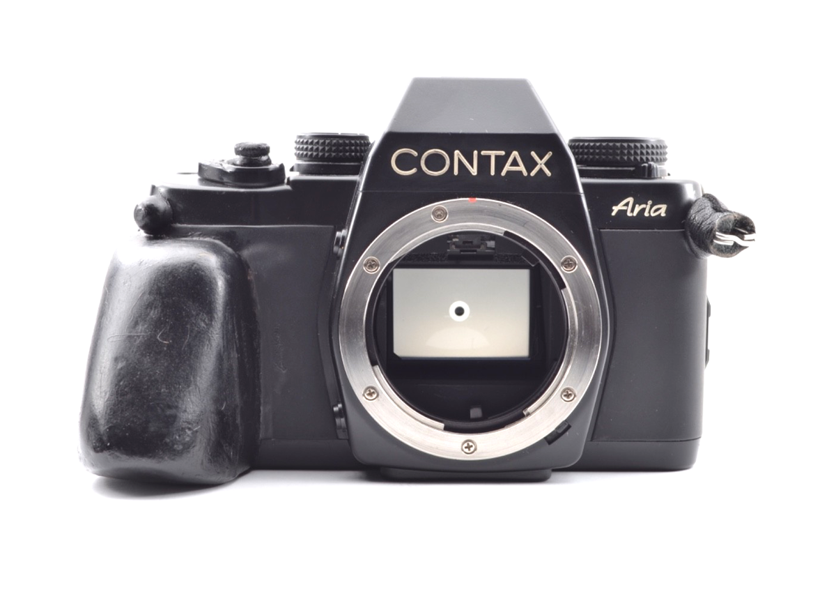 RARE!!!【Mint】CONTAX Aria 35mm SLR Camera Body -Customized grip