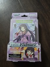 Weiss Schwarz Bakemonogatari Trial Deck English Edition Japan NOS Weiß Cards New