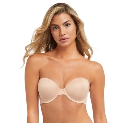 Maidenform Self Expression Size 38c Beige Side Smoothing Multiway Bra SE6900