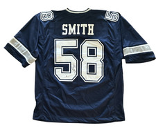 ALDON SMITH #58 DALLAS COWBOYS HAND SIGNED JERSEY W/BECKETT WITNESSED SIZE XL
