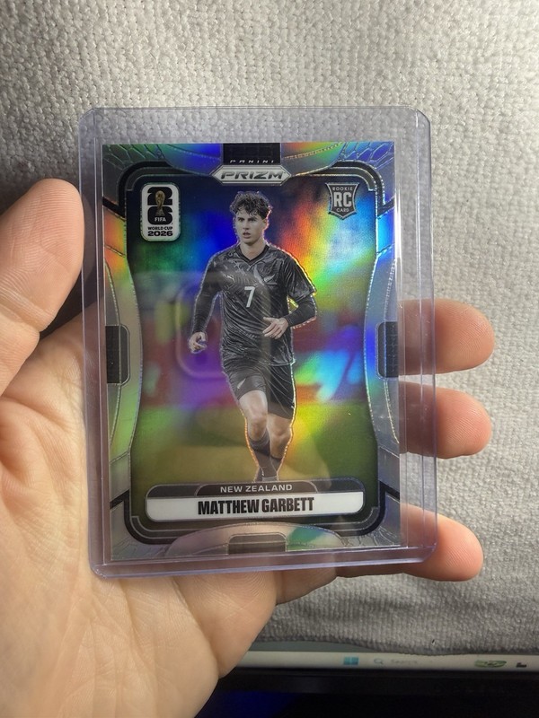 2026 Panini Prizm FIFA World Cup MATTHEW GARBETT RC SILVER PRIZM
