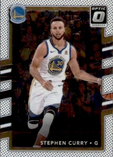 2017-18 Panini Donruss Optic Stephen Curry #46 Golden State Warriors