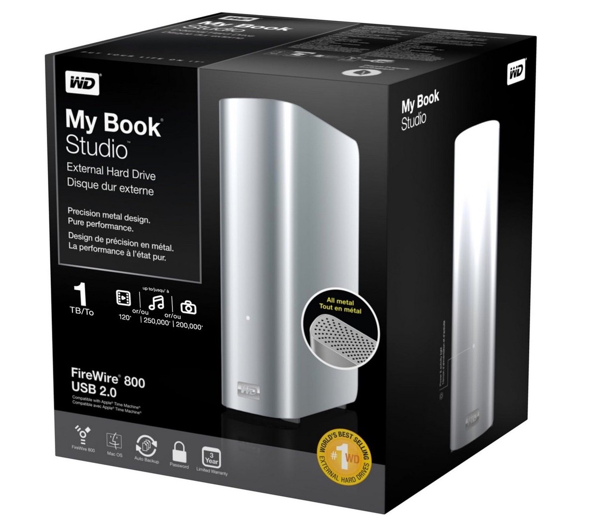 Western Digital My Book Studio 1000GB External 7200RPM