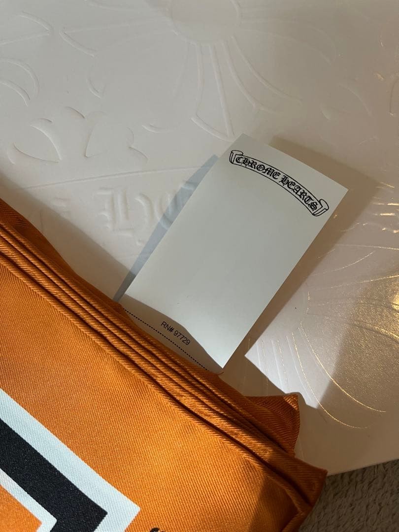 Chrome Hearts Cemetery Cross Silk Scarf thumbnail 6