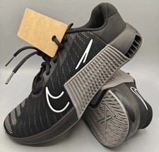 Nike Metcon 9 TB Black Gunsoke Grey FD5431-013 sz 5 Men's Crossfit Gym NBY