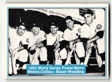 1982 ASA The Mickey Mantle Story Berra Collins Bauer Woodling #19 HIGH GRADE