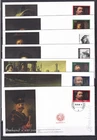 [G191812] Art Rembrandt Netherlands Nice Lot First Day Covers UNG