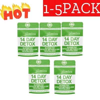 14 Tage Natürlicher Kräuter Detox Abnehmen Tee Gewichtsverlust Fettverbrennung Flacher Bauch Di e t