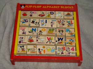 flip flop alphabet blocks