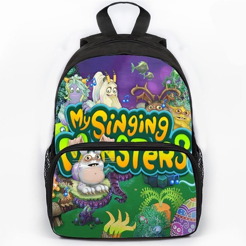 My Singing Monsters Backpack Waterproof Schoolbag Travel Bag Sport Backpacks - Picture 26 of 51