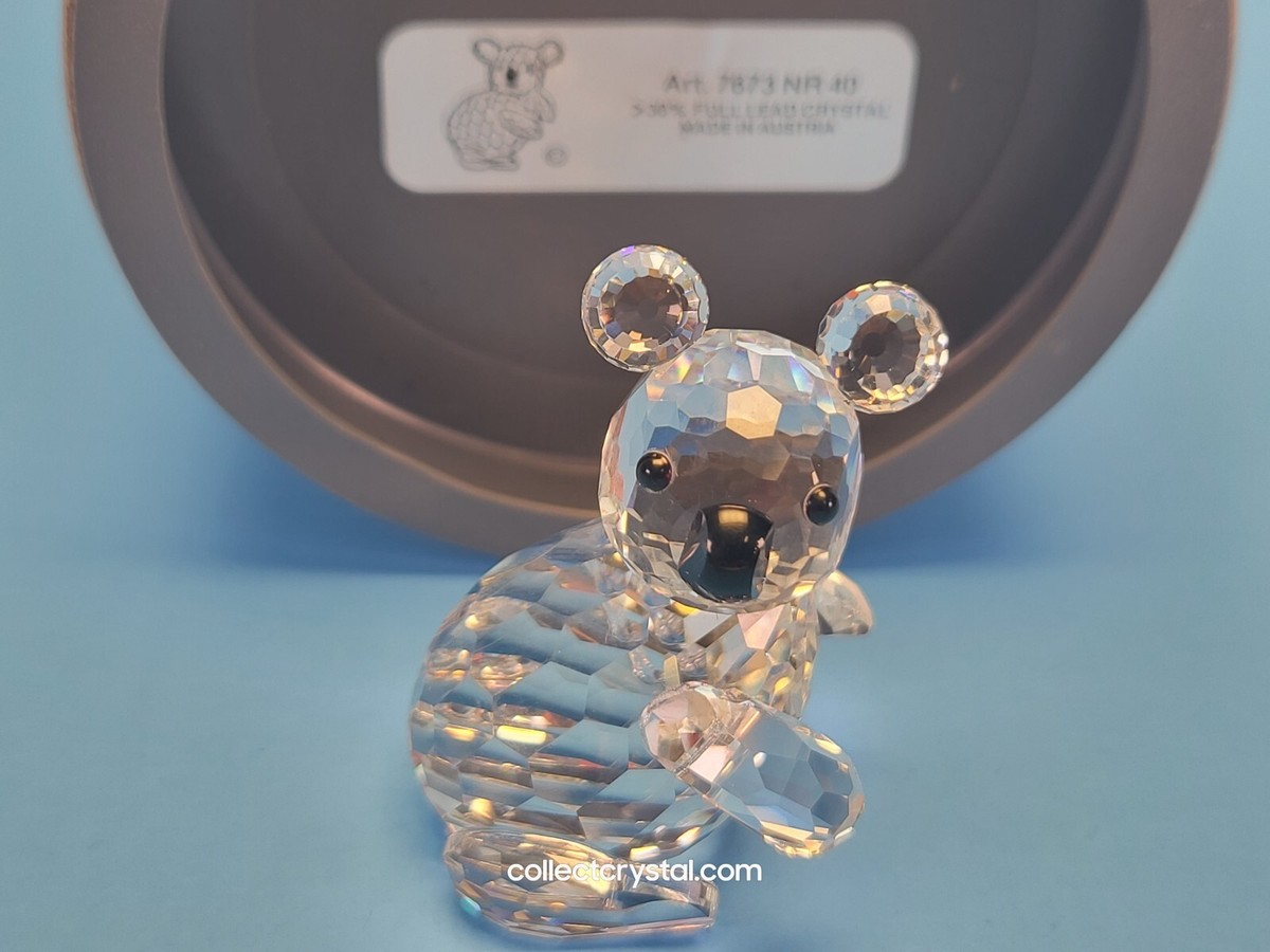 Swarovski Large Koala, Version 1 Right Facing # 014366 1.75