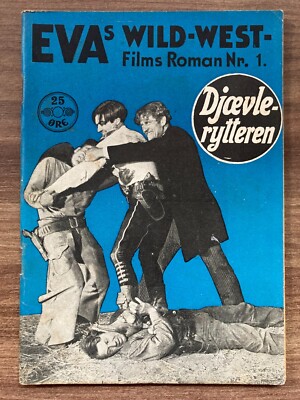 Der vierte Reiter Tom Mix 1932 Dänischer Filmroman EVAs Wilder Westen Film Roman