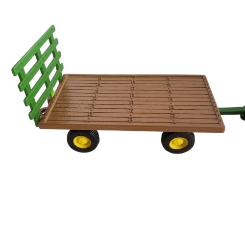 John Deere Tractor and trailer Toy by Ertl -182 0 wyoo - Picture 3 of 8
