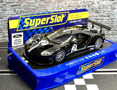 1/32 Slotcar Scalextric Ford GT-GTE Black - Heritage Edition #2 mit Licht C4063