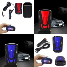 US Car 16 Band 360° Anti-Police GPS Camera Laser Radar Detector Voice Alert Fine