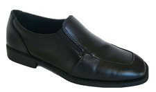 Sonoma Youth Boy's Christopher Slip- On Dress Loafers Black 098758 Size 3 MED