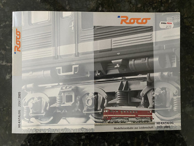 Roco Model Railroad Train Catalog 2004 /2005 Scales HO and HOe