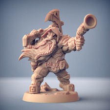 Dwarf Oathbreaker Ranger - Artisan Guild Fantasy Dungeons and Dragons Miniature