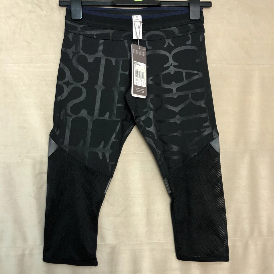 Adidas by Stella McCartney Run Climalite 3/4 Coolants Tights AA7584 XS Mesh - Image 2 of 4