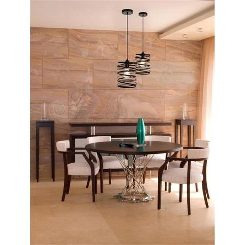 Living District Hopper 1-Light Transitional Metal Pendant in Black - Picture 2 of 6