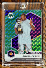 Shaquille O’neal 2020-21 Panini Mosaic Green Mosaic Finals MVP #300