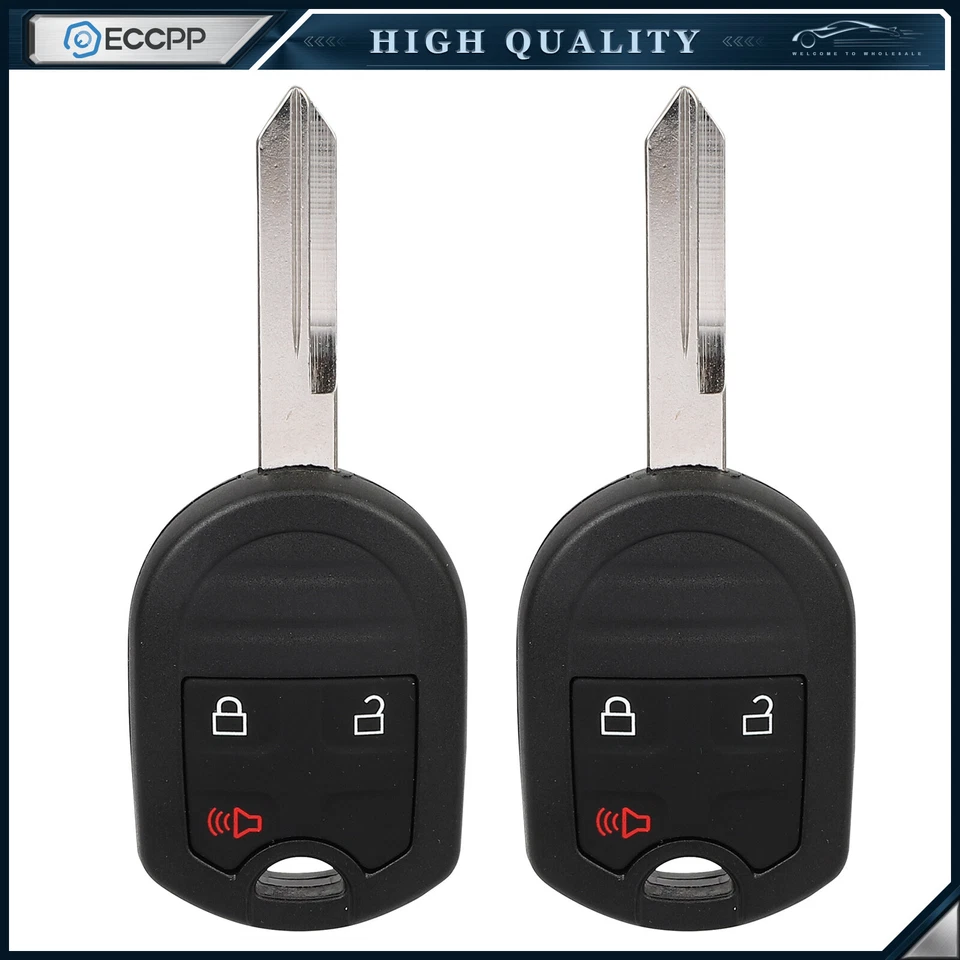 Para Ford Edge Escape Expedition Explorer F150 Freestar 2 Piezas Carcasa de Llave de Coche Remoto Foto 2 de 4