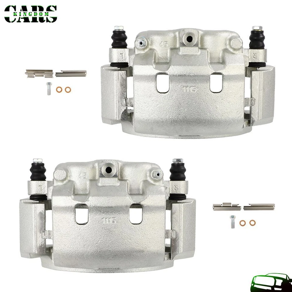 Пара задних тормозных суппортов с кронштейном для 1999-2007 FORD E-350 SUPER DUTY - Изображение 2 из 4