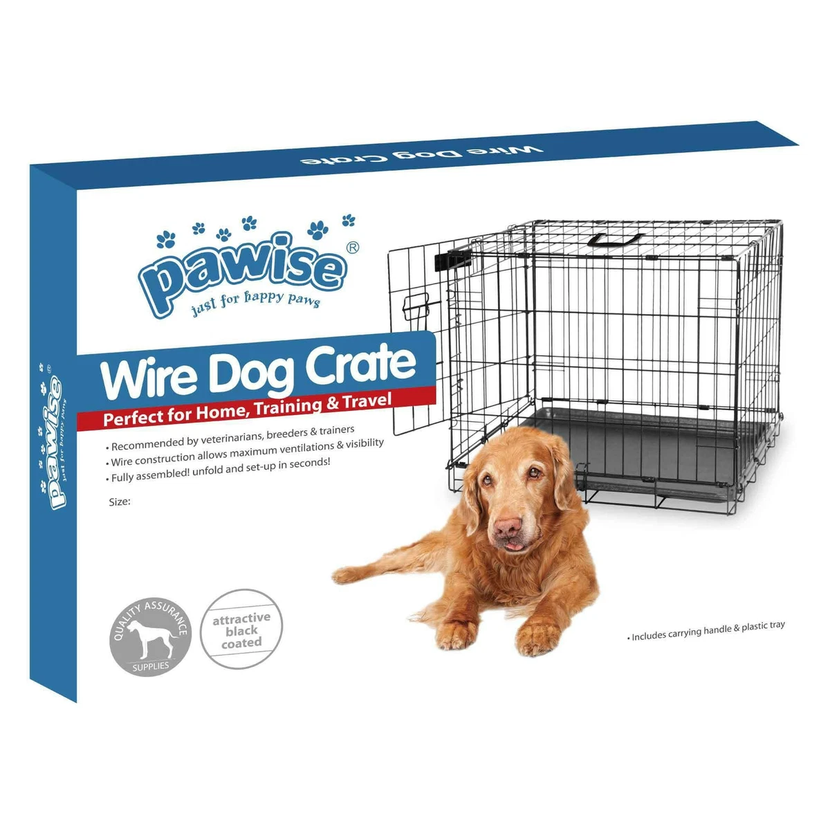 Medium sized wire dog crate cheap