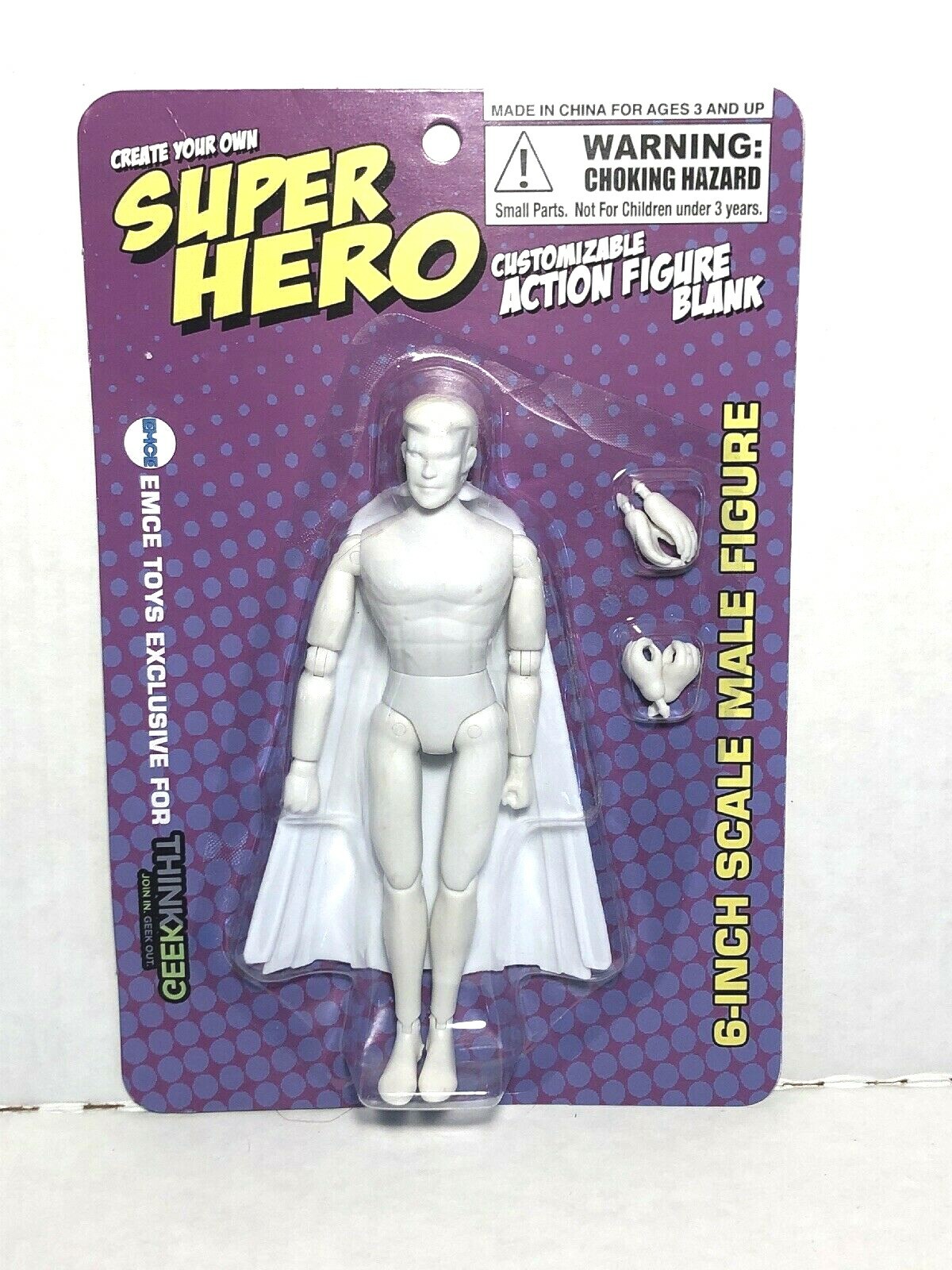 blank customizable action figures