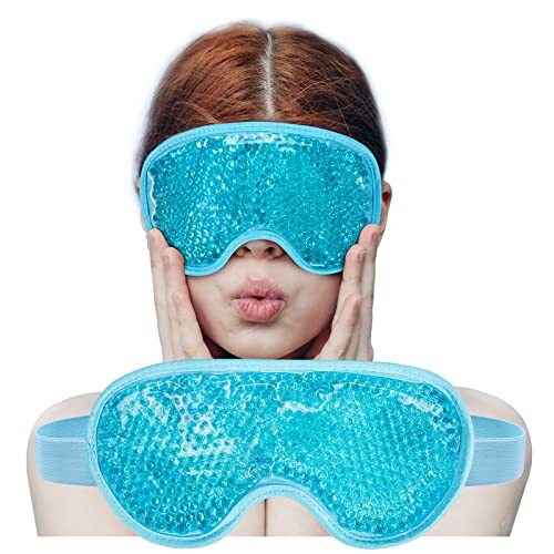 Cooling Eye Mask -Hangover Mask- Reusable Gel Eye Mask Cold Pack-image