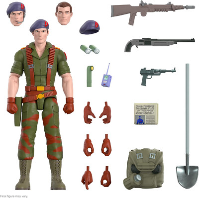 ULTIMATES! G.I. Joe Flint - 7'' G.I. Joe Action Figure with Accessories Classi...