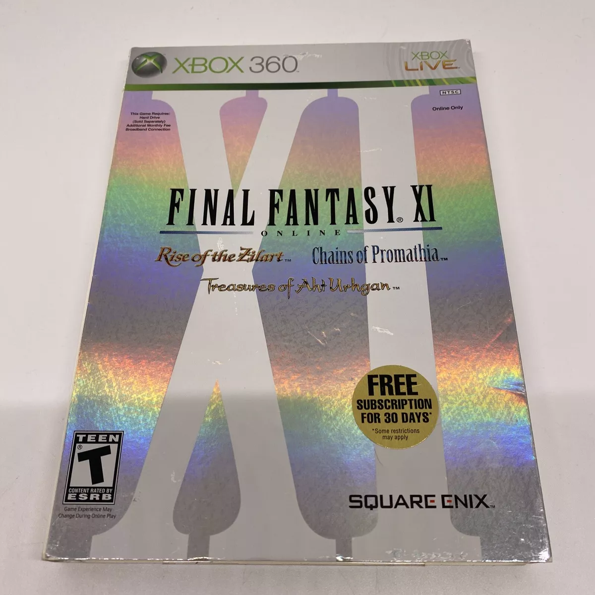 Found my old FFXI copy from my Xbox 360 days! : r/ffxi